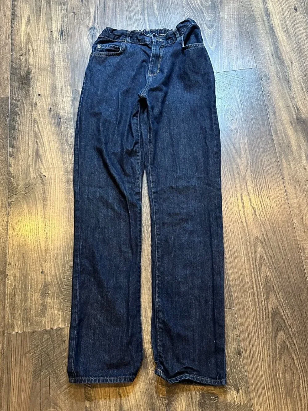 GUC 2 Pairs Boy's The Children's Place Jeans Straight Leg Denim Blue, Size: 18
